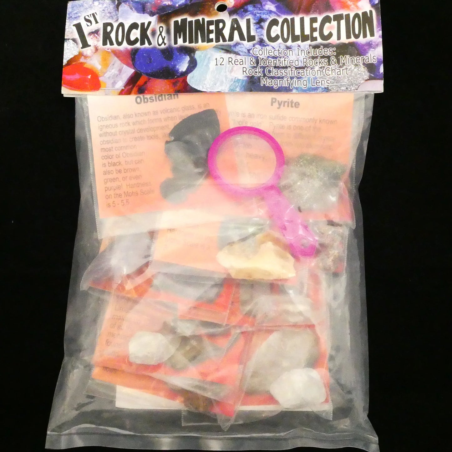 1st Rock & Mineral Collection Bag 10-12 Rocks and Minerals *Ages 8+* (1 Set)