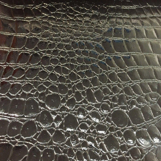 Faux Crocodile Vinyl Fabric