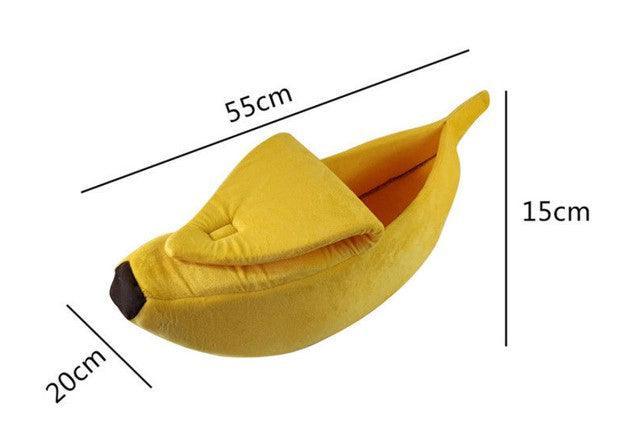 Cozy Banana Dog Bed - The Ultimate Snuggle Spot For Your Furry Friend