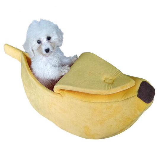 Cozy Banana Dog Bed - The Ultimate Snuggle Spot For Your Furry Friend