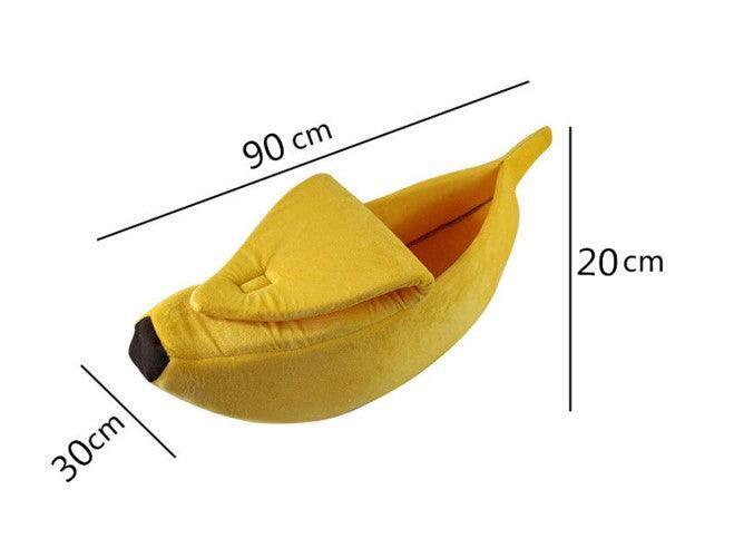 Cozy Banana Dog Bed - The Ultimate Snuggle Spot For Your Furry Friend
