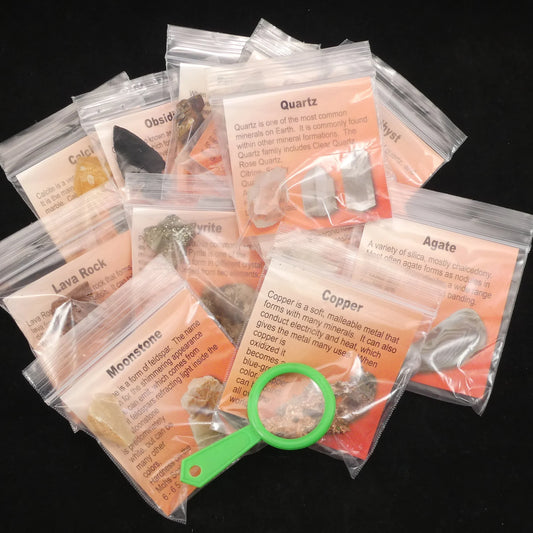 1st Rock & Mineral Collection Bag 10-12 Rocks and Minerals *Ages 8+* (1 Set)